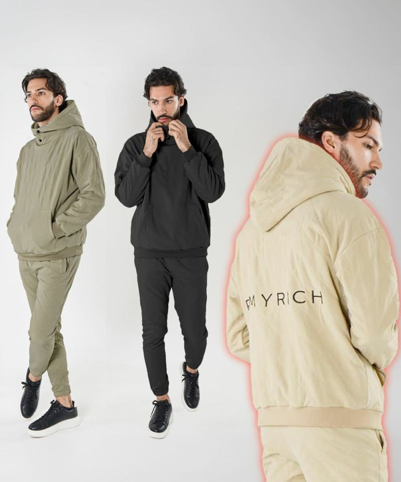裏ボアストレッチキルティングパーカーセットアップ – Armyrich